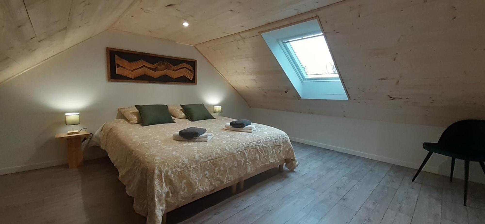 Chalets De Pont Cob Avec Spa Gouezec Экстерьер фото
